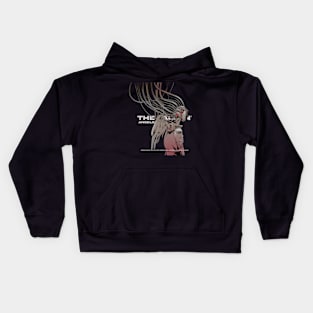 Rise Above Limitations: Cyborg Fallen Angel Kids Hoodie